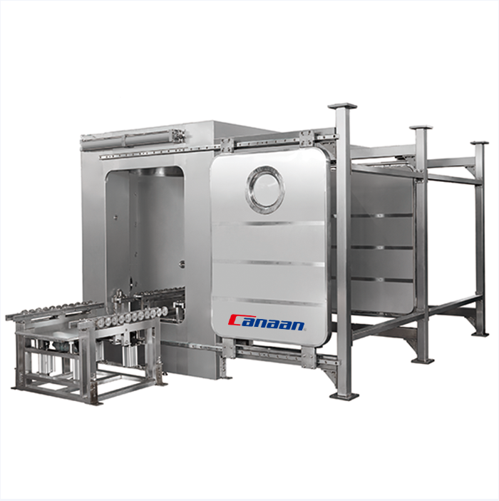 QDS Series Bin Washing Station, Double Chamber from Canaan